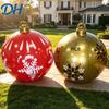 PVC Inflatable Christmas Ball Decorations for Outdoor Courtyard