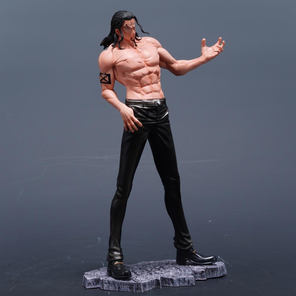 25cm/9.84in Anime ONE PIECE Figur Rob Lucci Actionfiguren PVC Statue Schreibtischornament Sammlermodell Spielzeug Geschenke
