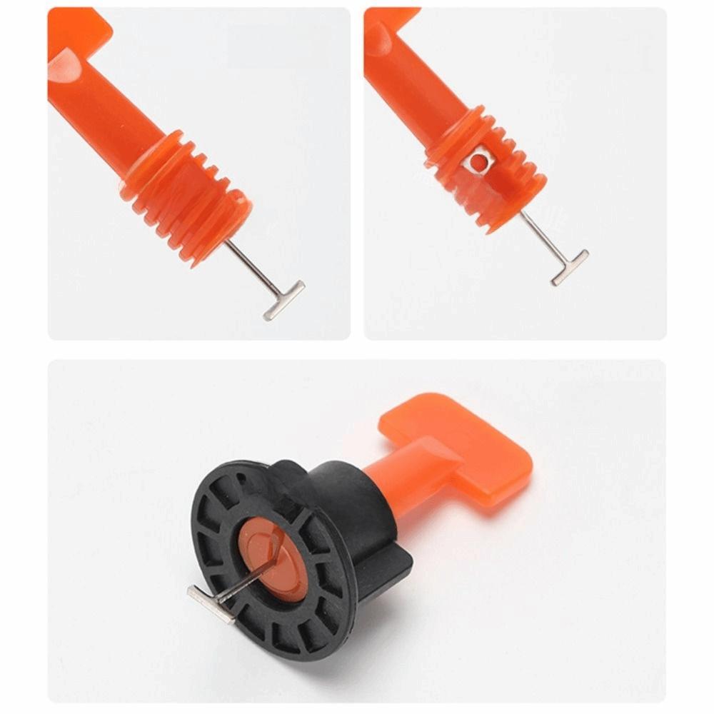 50pcs Tile Laying Construction Tile Leveler Spacers 0.9mm Porcelain Ceramic Leveler Kit Tile Laying