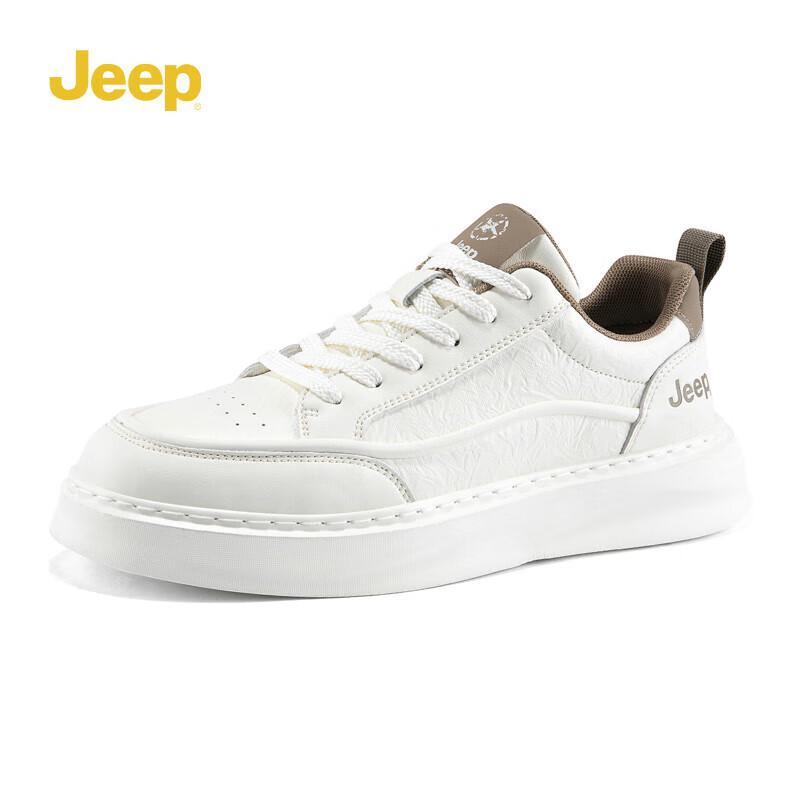 Jeep Men s Breathable Thick-Soled Casual Sneakers 42