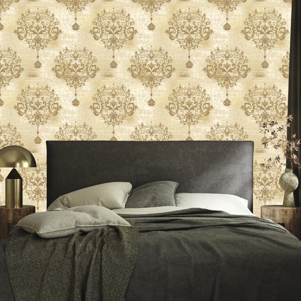 Vintage Ornamente Tapete für Wohnzimmer und Schlafzimmer 50x1000