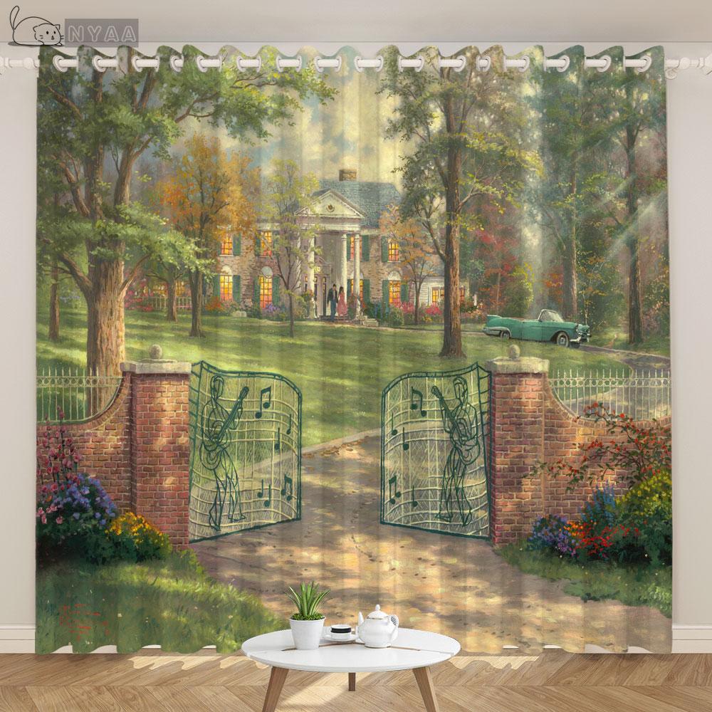 Závěsy do princeznovského hradu pro děti, dívčí závěsy do ložnice, okenní závěsy, kuchyňské závěsy, závěsy do pracovny, okenní závěsy do obývacího pokoje