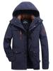 Men's Outdoor Thickened Mid-Length Velvet Jacket: Versatile, Stylish Windbreaker for Winter Cold Protection
