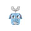 360 Degrees U Shaped Children Electric Toothbrush Cartoon for Kids Smart Automatic Sonic Toothbrush USB Charging Blue Light IPX7