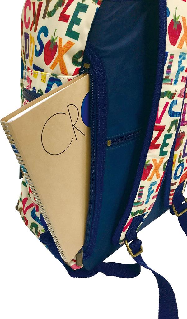 Eye Planning Die kleine Raupe Nimmersatt Mutterrucksack Alphabet B28 x H40 x T18cm K-1977