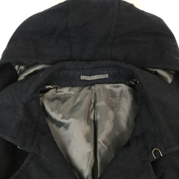 Boycott Krátký dvouřadý kabát 4 L Černý(POUŽITÝ)