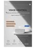 2024 Smart Full Spectrum Ceiling Light with Voice-Controlled Leafless Fan