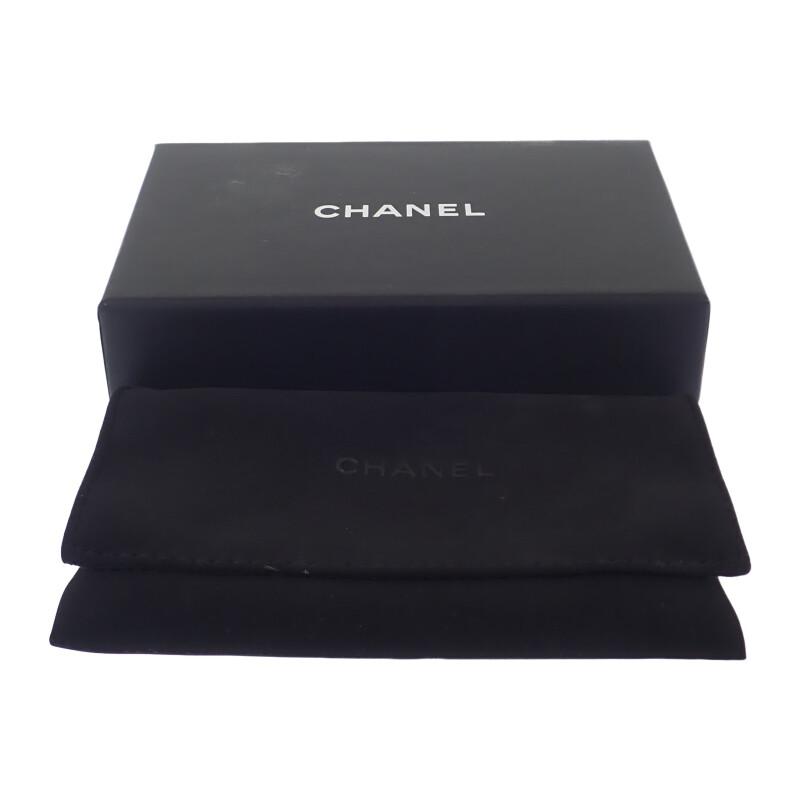 Chanel AP3813_B15723_94305 Card Case Black Lambskin Women