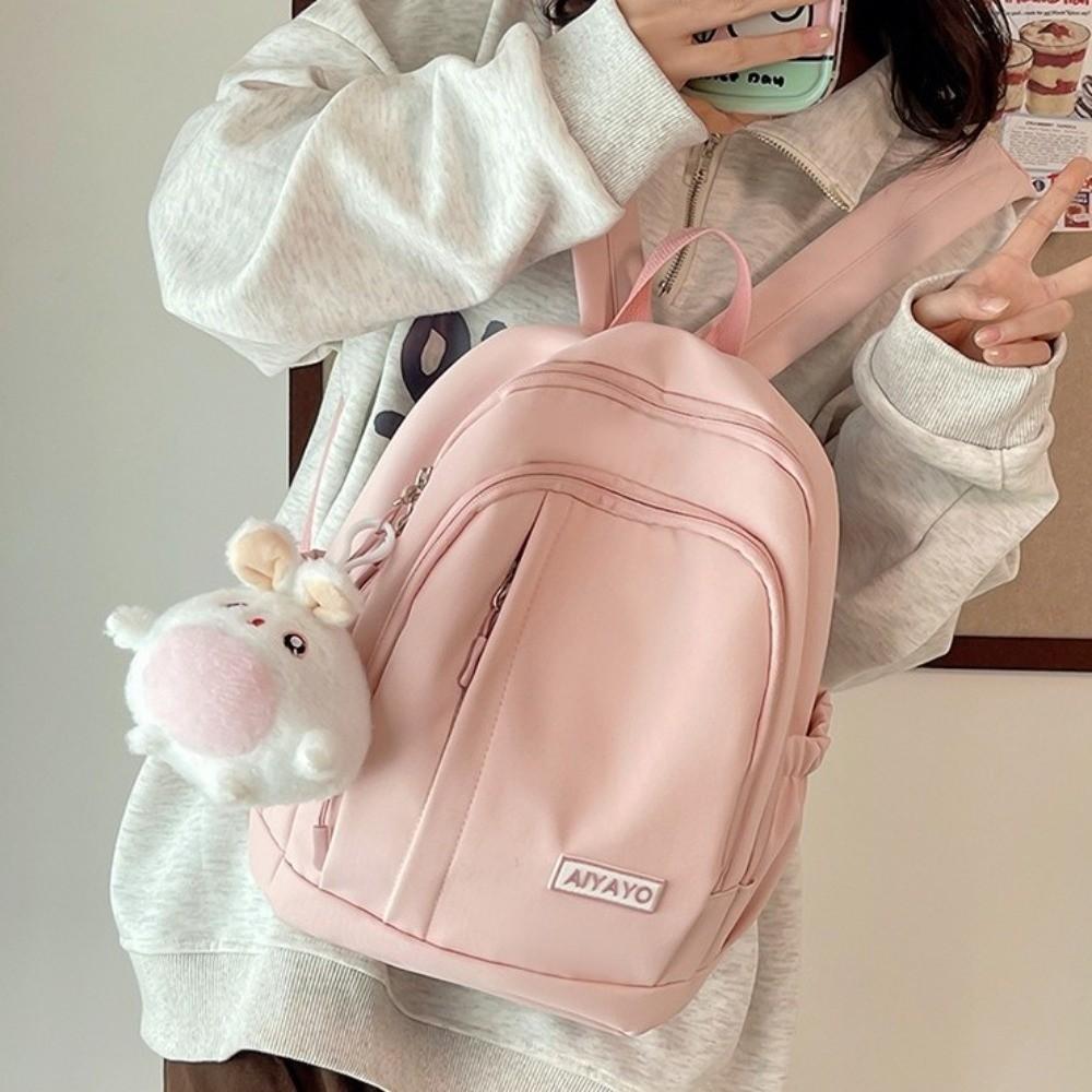 Multi Pockets Girls Backpacks Large Capacity Teenage Shoulder Bags Students School Bags  Student