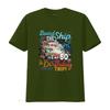 Board The Ship It s My 50th Birthday Trip Cruise T Shirt vintage Washed Soft Top For Everyday Wear Stylish Stretched Versatile