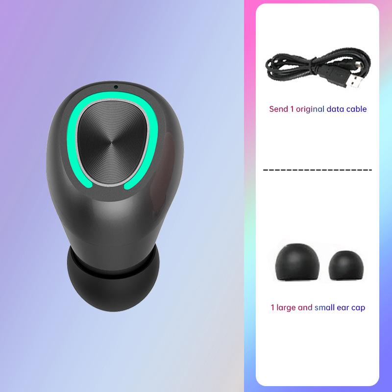 

X6 Міні Бездротова Bluetooth Гарнітура: Універсальні навушники-вкладиші з одним вухом для мобільних телефонів.