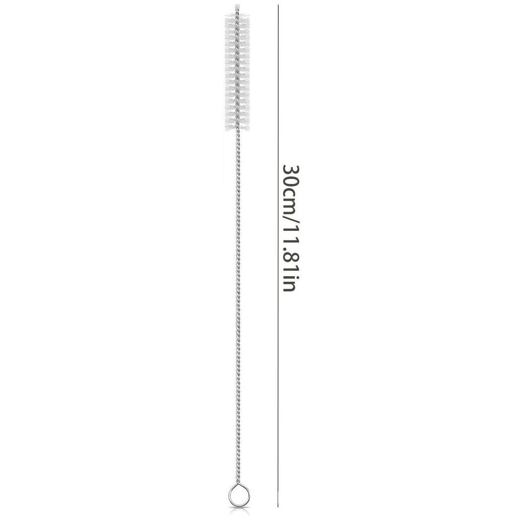 304 Stainless Steel Straws for Bars, Milk Tea, Juice & Coffee Shops