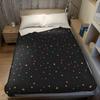 Neon Star Scatter Flannel Blanket Warm Soft Halloween Christmas Couch Warm Cozy Decorative Decor Gift for All Season