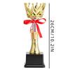Neue Gold Gold Pokal Auszeichnungen Kunststoff Schule Belohnungsmaterial Preisbecher Krone Handwerk Souvenirs Sport Sieger