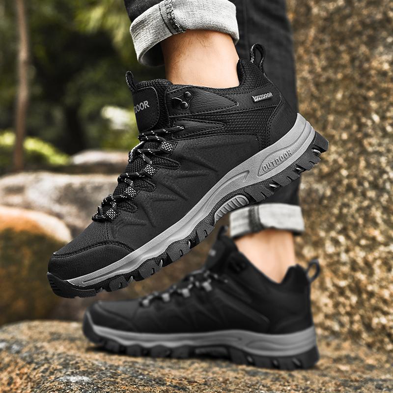 Large Size Minimalist Breathable Outdoor Shoes Mountaineering Shoes Large Size Men's Shoes Hiking Shoes Travel Shoes