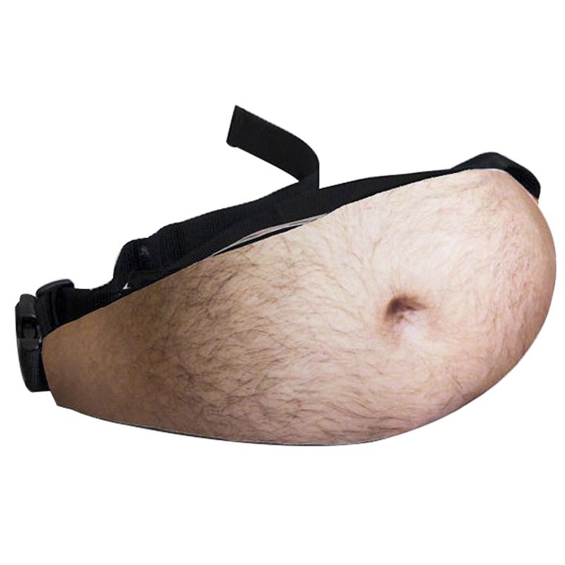 

Simulated Belly Fanny Pack Creative Women s Anti-harassment Wallet Personalized Men Belly Bag New Multifunctional Crossbody Bags