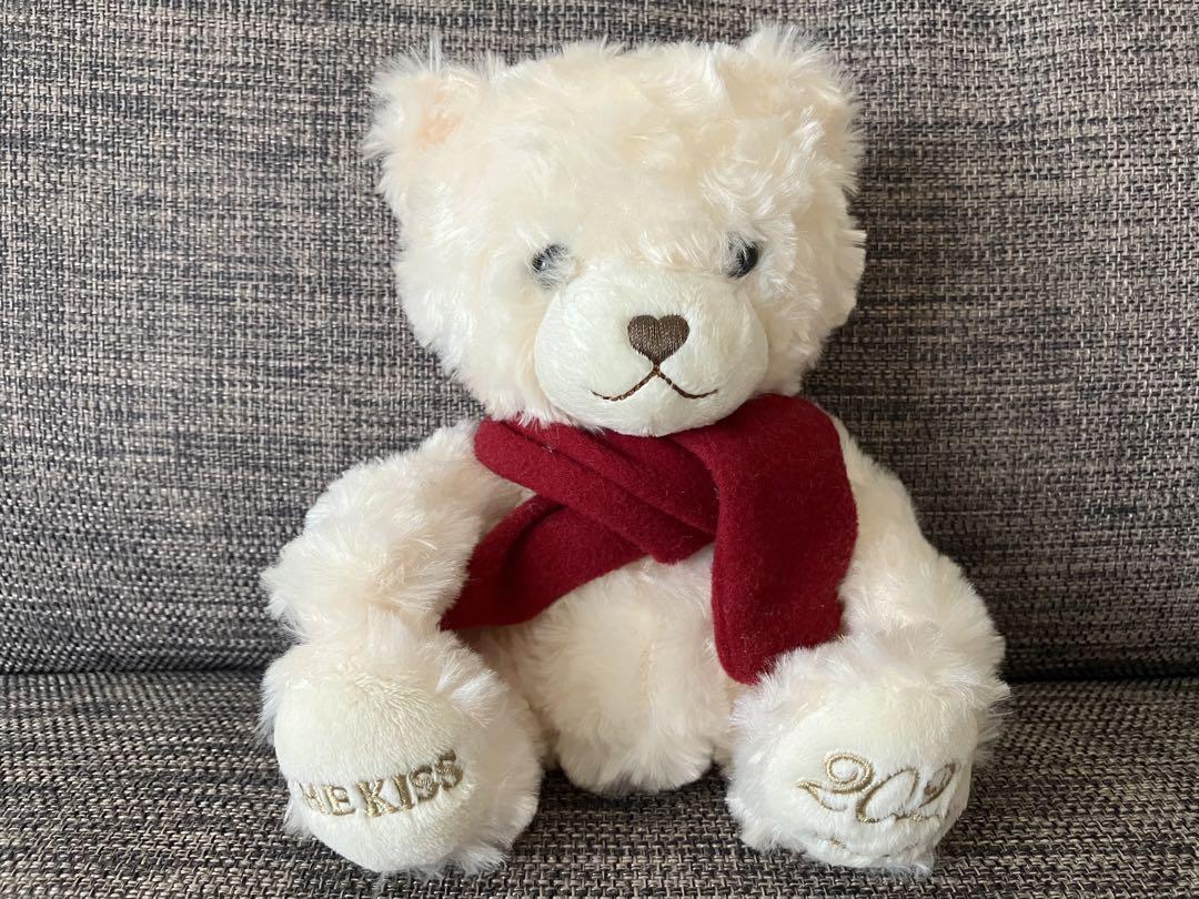 

[USED] Plush Teddy Bear THE KISS