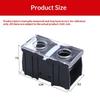 Din Rail Terminal Block In12Bk In20Bk 600V 2/3 Pin 30A/60A Electrical Connection Terminal Split High Current Junction Box