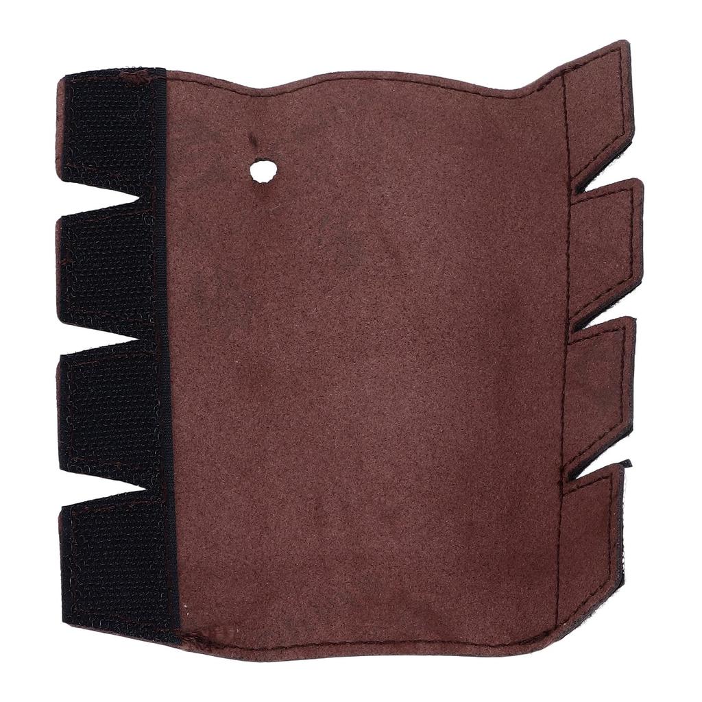 Generic durable French horn hand pad protectors enhance control and comfort, making them ideal for musicians. (Brown)