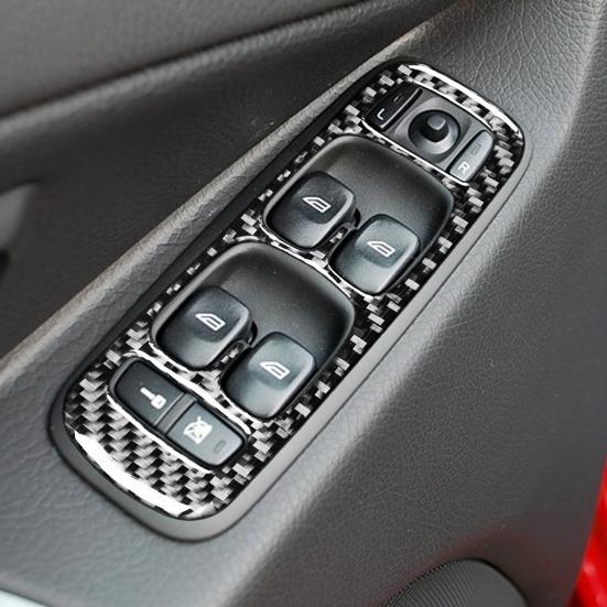 

4 шт./компл., защитный оконный волоконный переключатель, противоскользящая отделка, подъемная карбоновая оконная кнопка, крышка панели для