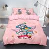 Miku Duvet Cover Set with Pillowcases 50x75cm Multiple Sizes Japanese Manga Hatsune Miku Bedding Set for Adult Kids Adult