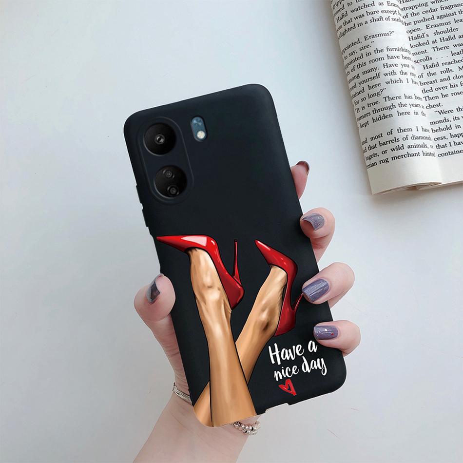 For Xiaomi Redmi 13C Case Super Mom Baby Fashion Girls Cover Soft TPU Fundas For Xiaomi Redmi 13C 13 C Redmi13C Phone Case Coque