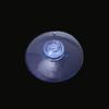 B0KB 100 Pcs Clear Suction Cups Without Hooks PVC Plastic Sucker Utility Sucker Pads