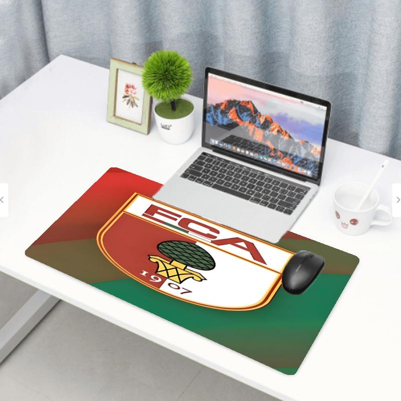 FC Augsburg Print Mouse Pad, Anti‑Slip Desktop keyboard Mat, for PC Laptop Gaming Working Daily Use, Cool Festival Birthday Gift