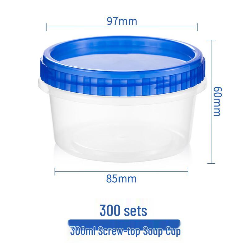 Handon Disposable Commercial Food Containers with Twist Lids