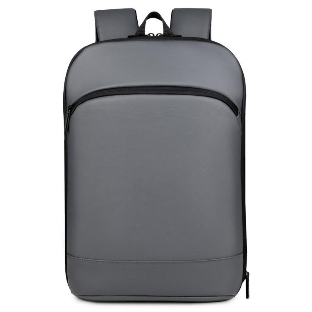 

Multi-pockets Student School Bag Scalable Laptop Bag Multi-functional Travel Knapsack Outdoor сірий