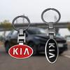 RYQW7 Car Metal Key Chain Pendant Gift Key Ring Auto Styling Accessories For Kia Rio Ceed Sportage Cerato Soul Sorento Picanto Optima