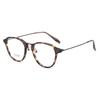 Ultra-Light Pure Titanium Retro Glasses Frame In Black, Square/Round Shape, Influencer Style