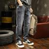 American Retro Jeans Men's New Loose Straight Trend Spring and Autumn Thin Tapered Casual Pants