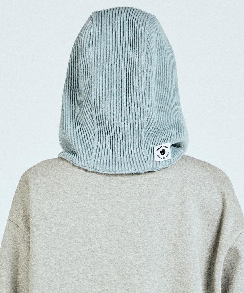 VASROCK Churros Knit Balaclava Pastel Blue