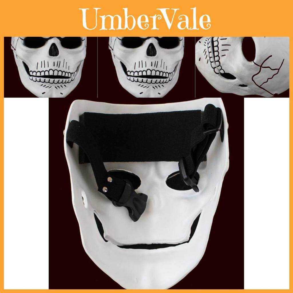 James Bond 007 Ghost Party Mask Halloween Skull Face Mask For Costume Parties