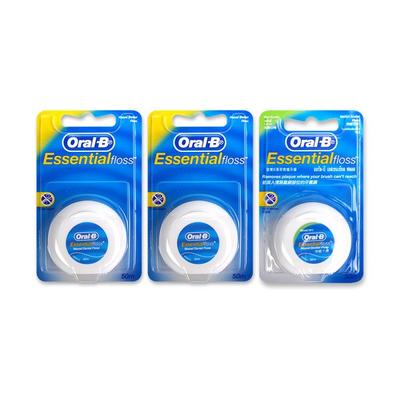 Zubní nit Oral-B Nový Vosk x 2 + Nová Máta x 1, 1 sada