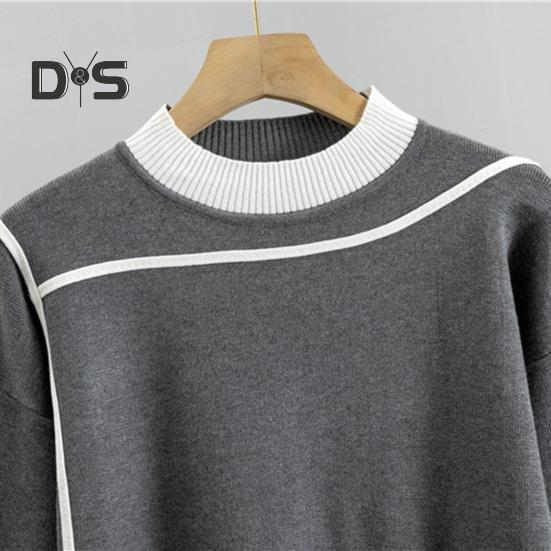 1 Set Frauen Anzug Farbe Passenden Bequemen Casual Langarm Pullover Und Hosen Set für Zuhause Im Freien