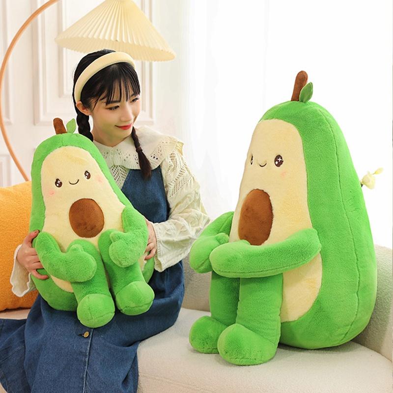 Sumors Avocado Plush Toy Soft And Cuddly Fruit Doll For Girls, Wholesale Gifts