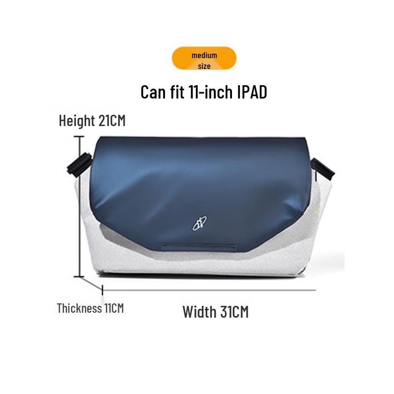 Kangbai Men s Messenger Tote Bag Medium