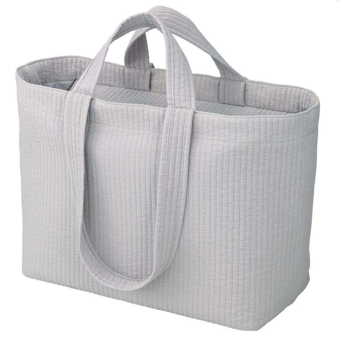 

nubi tote bag L gray сірий колір