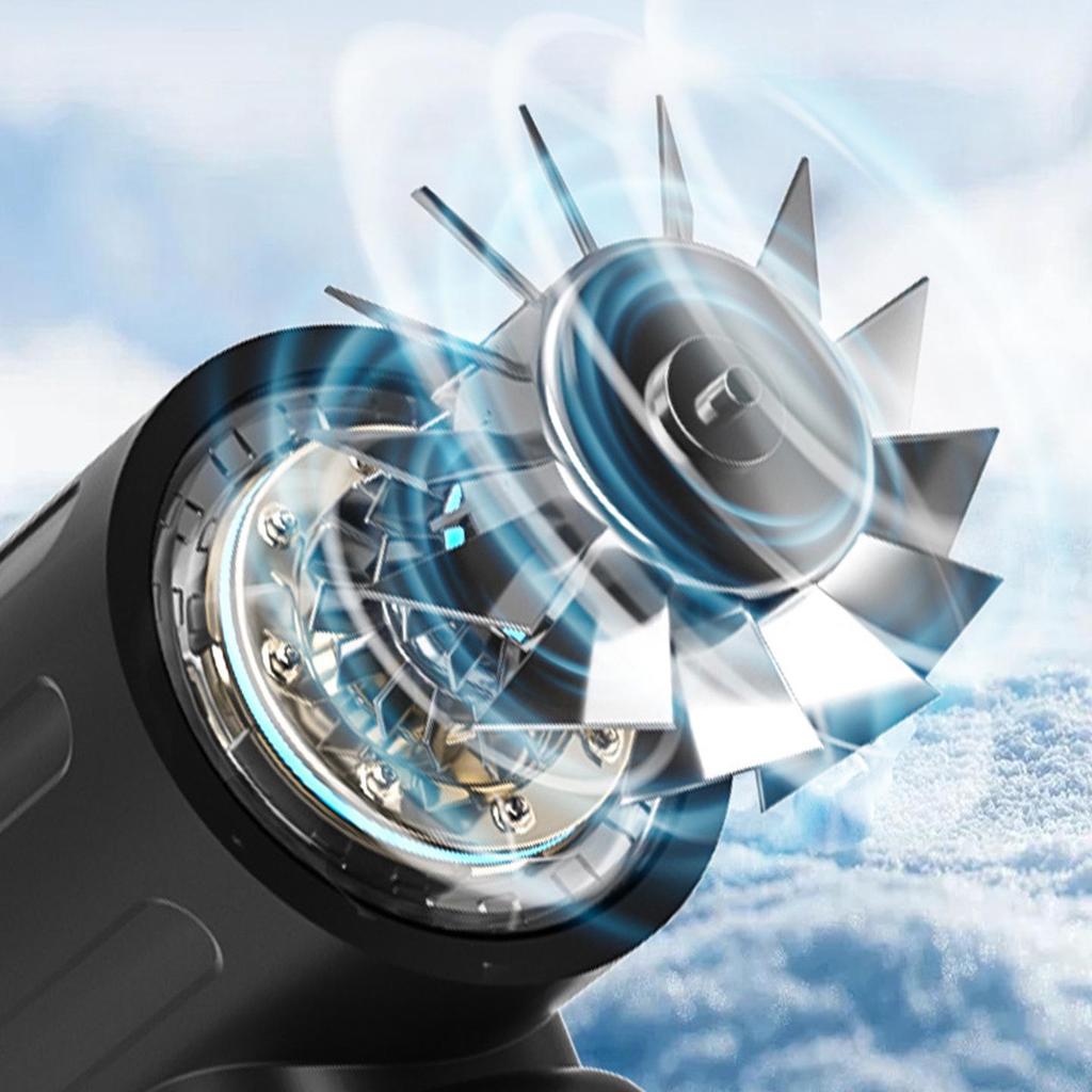Portable Rechargeable Lithium Battery Hair Dryer for Quick Haircuts and Outdoor Use