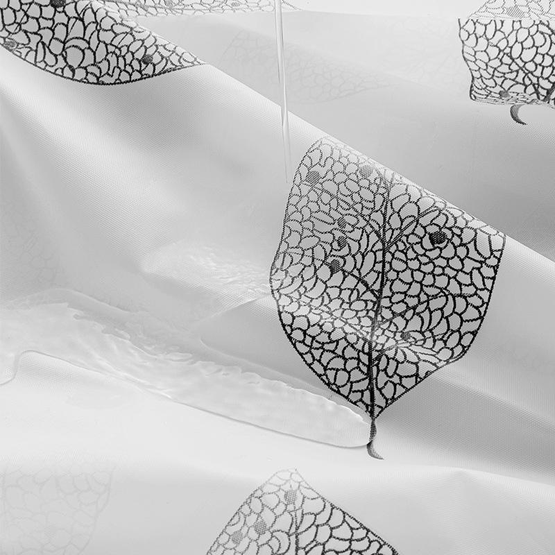 180*180cm Modern Simple Thickened PEVA Bathroom Waterproof Mildew Proof Fabric Partition Curtain Shower Curtain Home Decor