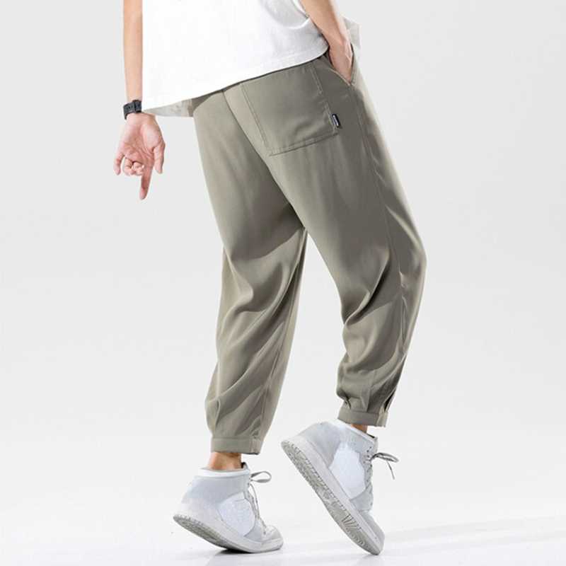 Straight Leg Pants Male Japanese Trend 