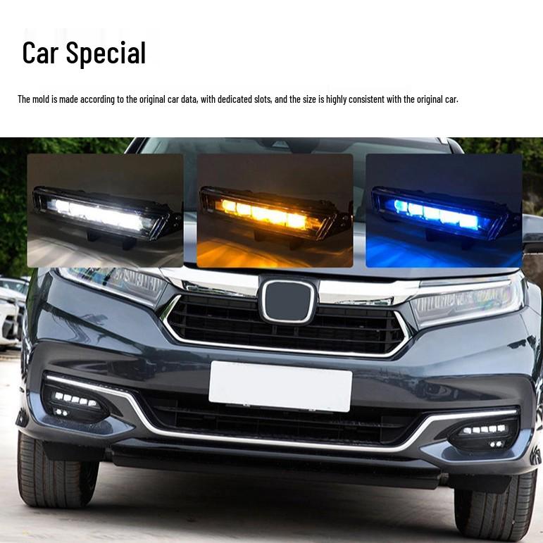 Compatible Fog Light Assembly Kit for 2017+ Honda UR-V Models