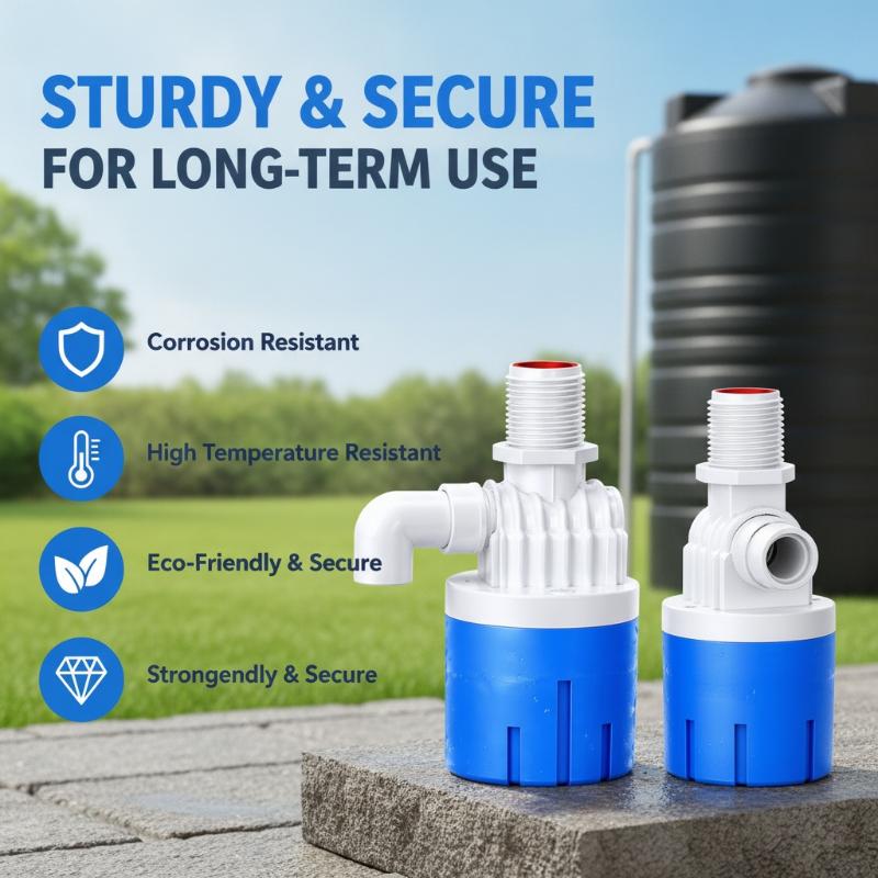 Automatic Water Level Control Valve Float Valve For Water Tank Water Stopper For Tank Automatic Plastic Float Valve
