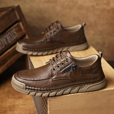 Nuove scarpe casual da uomo, mocassini in pelle fatti a mano, comode scarpe da uomo, mocassini piatti in pelle, sneakers da uomo