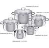 WMF Silit Toskana Pot Set, 5 Pieces (0021.6843.11)