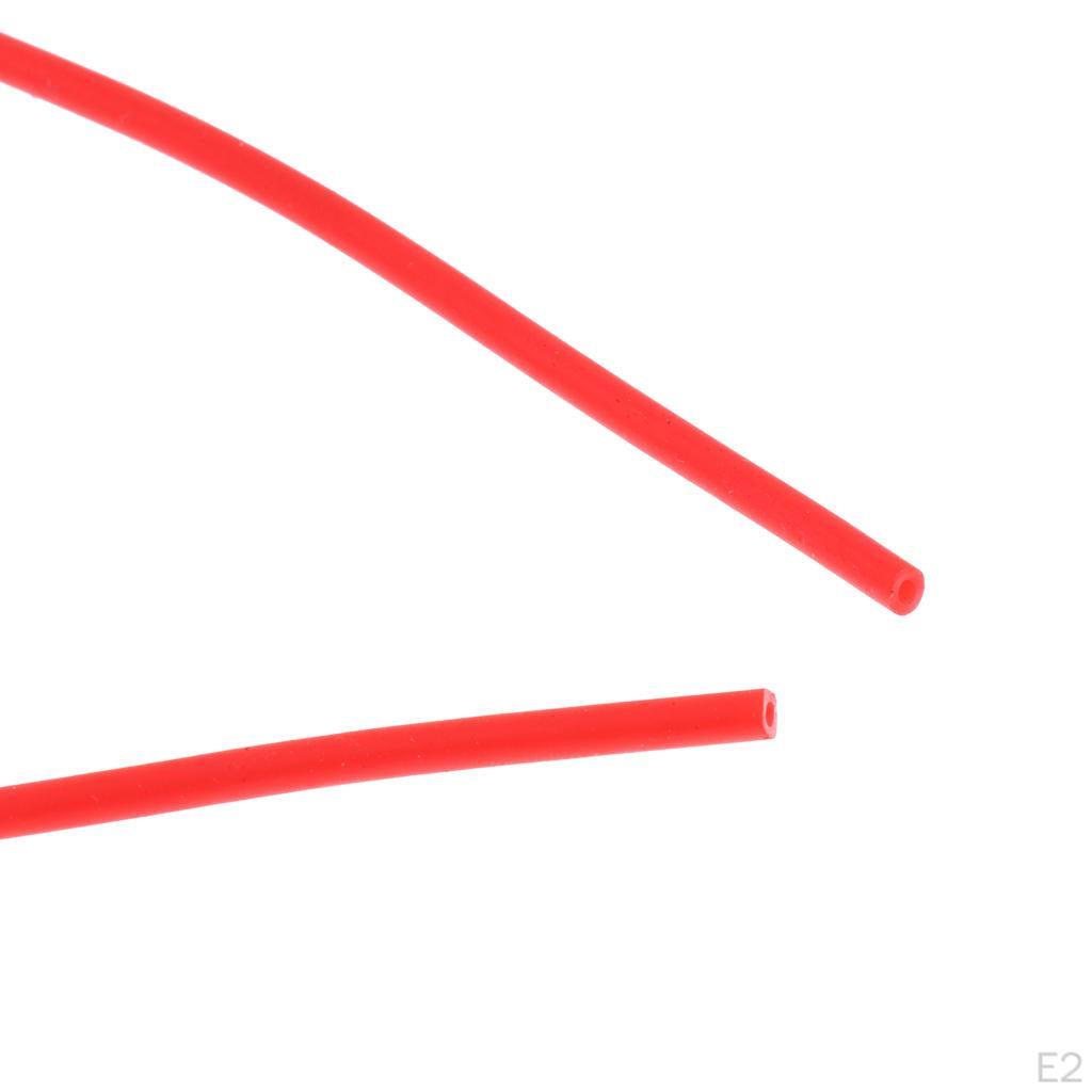 10 Pieces Dulcimer Hose Rubber Tube For Bamboo Parts