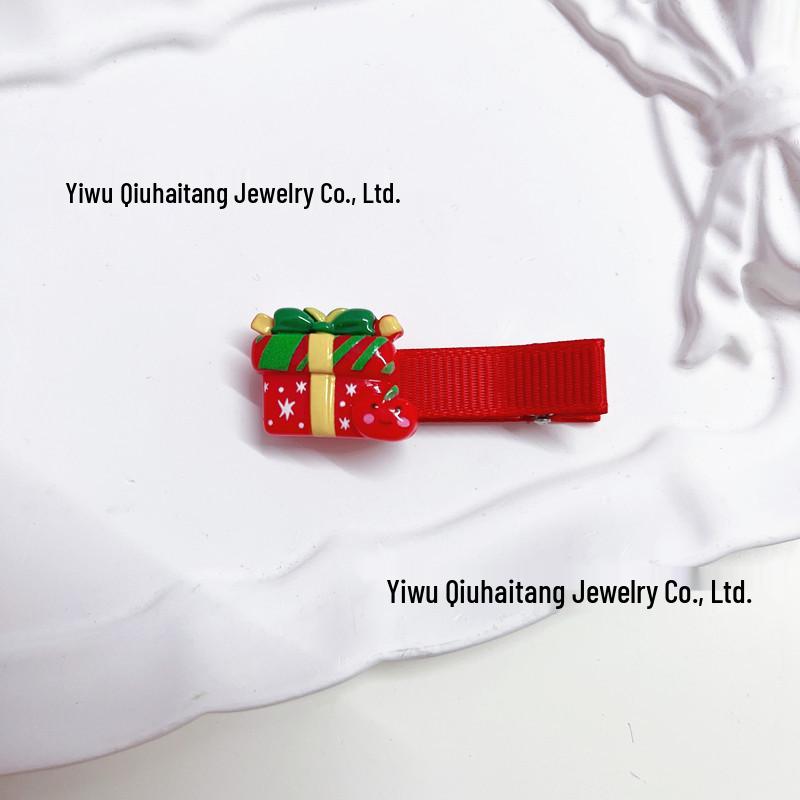 Christmas Hair Clip & Headband Set: Antlers, Snowman, Santa Claus Party Accessories