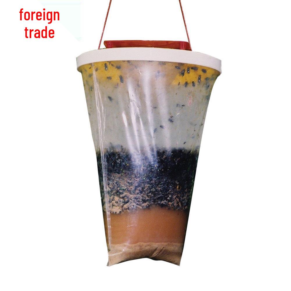 Transparent Fly Catcher Bag: Fly Trap & Killer Cage Bait